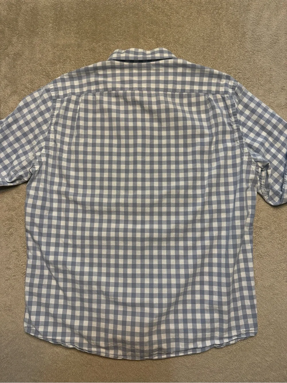 J. Crew men’s large slim fit button down shirt in gingham